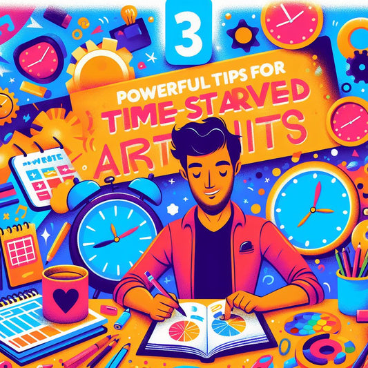 Carving Out Creativity: 3 Powerful Tips for Time-Starved Artists