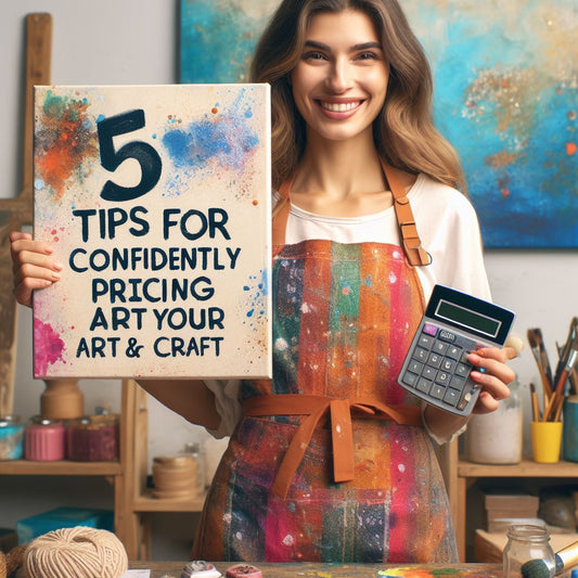 Conquering the Price Tag: 5 Tips for Confidently Pricing Your Art & Craft