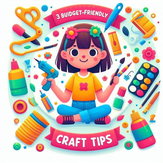 Unleash Your Creativity Without Breaking the Bank: 3 Budget-Friendly Craft Tips
