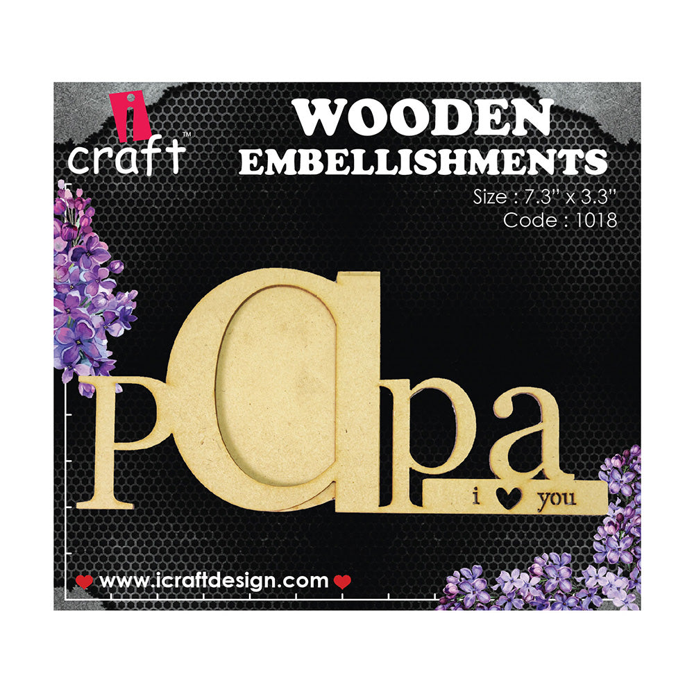 iCraft Wooden Photo Frames WE 1018