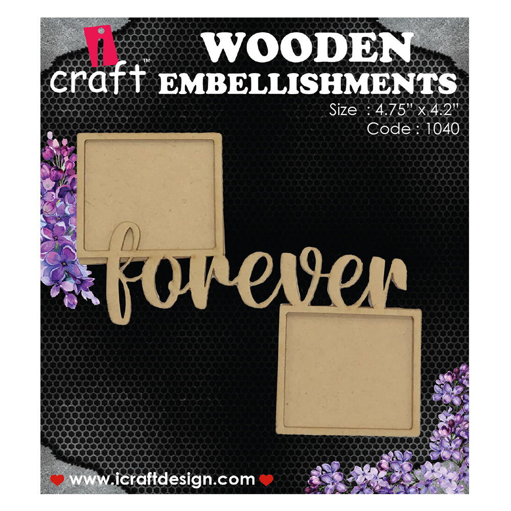 iCraft Wooden Photo Frames WE 1040
