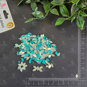 iCraft 2 Side Point Glass Mirror Beads