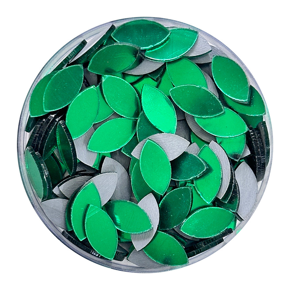 iCraft Accessories  Acrylic Mirrors 2 Side Point 16MM. Pack Of 25 Grams