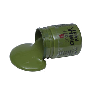 iCraft Premium Chalk Paint - Smooth, Creamy & Non-Toxic - Ideal for DIY & Resin Projects-250ml Palm Tree