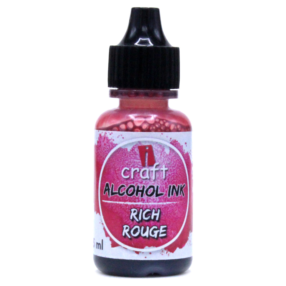 iCraft Alcohol Ink -Rich Rough Vibrant and Versatile Ink for Resin and Abstract Art