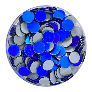 iCraft Accessories Acrylic Mirrors Round. Pack Of 25 Grams