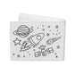 iCraft Canvas Wallet-Spaceship