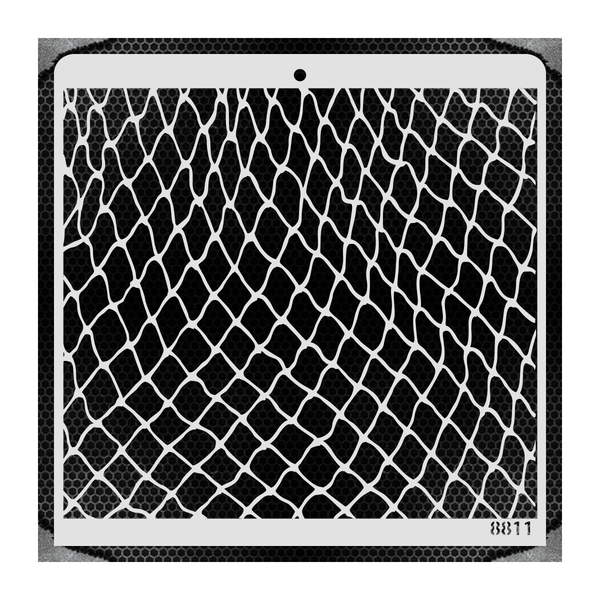 iCraft Multi-Surface Stencils - Perfect for Walls, DIY & Resin Art Projects | Reusable |12" x 12" Stencil-8811