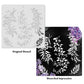 iCraft Multi-Surface Stencils - Perfect for Walls, DIY & Resin Art Projects | Reusable |12" x 12" Stencil-8813
