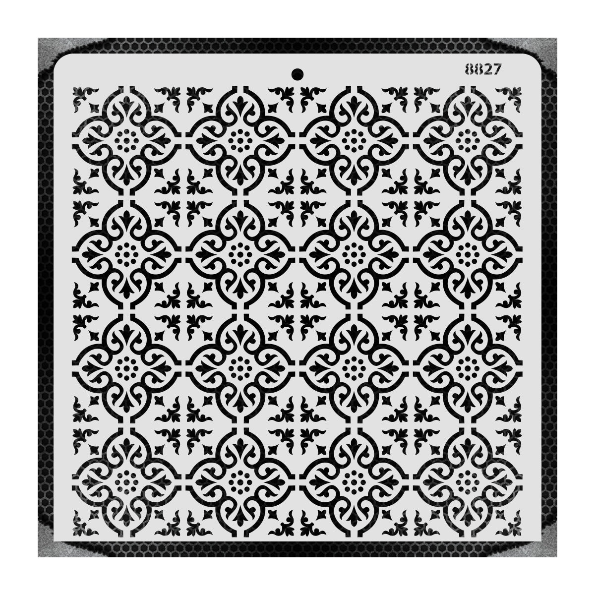 iCraft Multi-Surface Stencils - Perfect for Walls, DIY & Resin Art Projects | Reusable |12" x 12" Stencil-8827