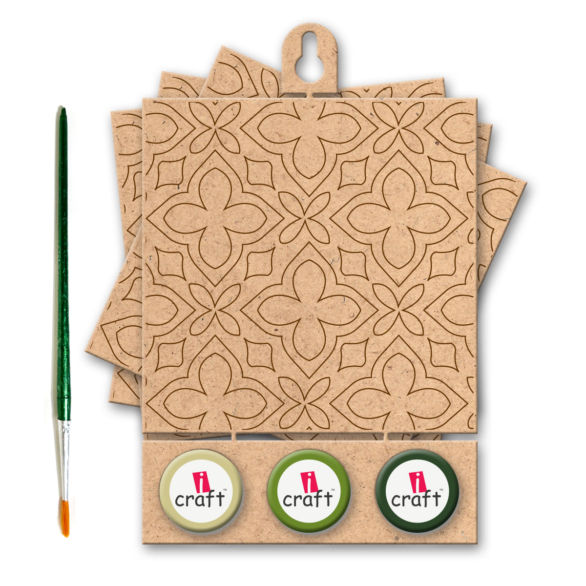 iCraft DIY Moroccan Tiles - Explore Moroccan Tile with iCraft Home Decor Art Kit - WE 731