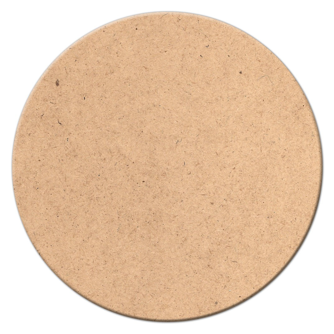 iCraft Wooden Plain MDF Base for Painting,Mandala Art,Dot Mandala Art,Resin Art and Many More