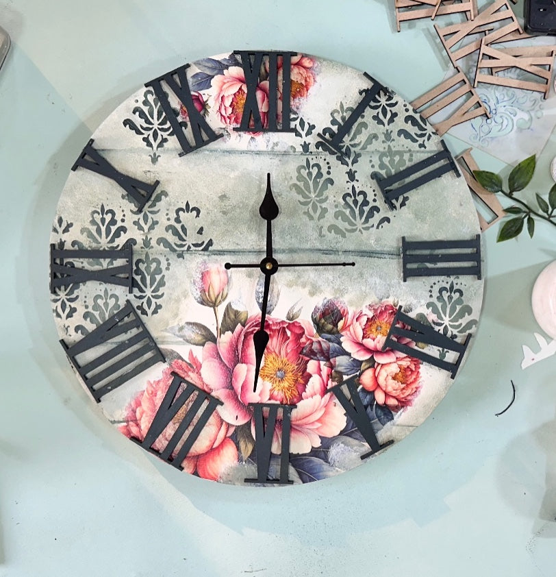 iCraft Basic Mix Media Clock kit -15