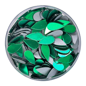 iCraft Accessories  Acrylic Mirrors Drop 16MM. Pack Of 25 Grams