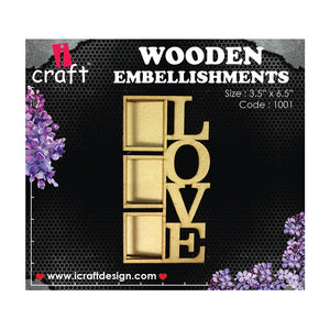 iCraft Wooden Photo Frames WE 1001