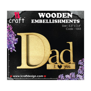 iCraft Wooden Photo Frames WE 1003