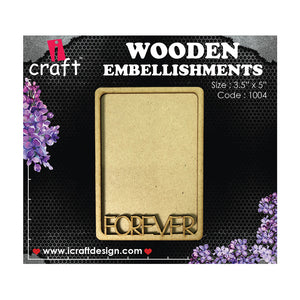 iCraft Wooden Photo Frames WE 1004