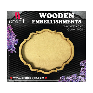 iCraft Wooden Photo Frames WE 1006