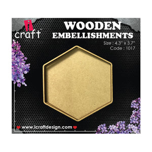 iCraft Wooden Photo Frames WE 1017