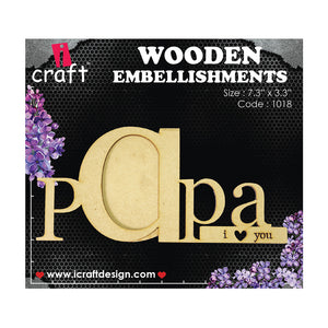 iCraft Wooden Photo Frames WE 1018