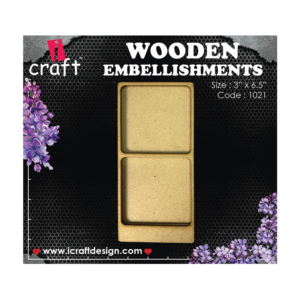 iCraft Wooden Photo Frames WE 1021