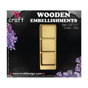 iCraft Wooden Photo Frames WE 1022