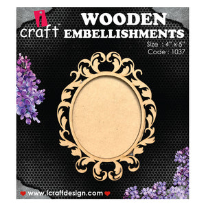 iCraft Wooden Photo Frames WE 1037