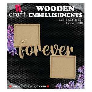 iCraft Wooden Photo Frames WE 1040