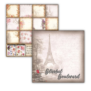 iCraft Pattern Paper- Blissful Boulevard