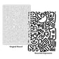 iCraft Multi-Surface Stencils - Perfect for Walls, DIY & Resin Art Projects | Reusable |A4 Stencil-12009