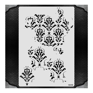 iCraft Multi-Surface Stencils - Perfect for Walls, DIY & Resin Art Projects | Reusable |A4 Stencil-12012
