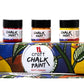 iCraft Starter Pack Chalk Paint, Home Decor Chalk Paint 20ml Set Of 12 Colours . Non Toxic, Eco Friendly Paint gives Chalky and Matte Finish.