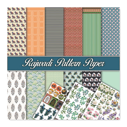 iCraft Rajwadi Pattern Paper