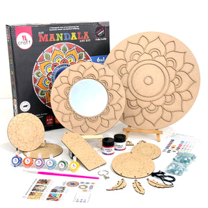 iCraft DIY Mandala Kit - Festive and Creative Home Decor - Mandala Art