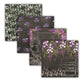 iCraft Pattern Paper- Ebony Blooms