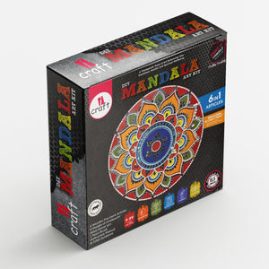 iCraft DIY Mandala Kit - Festive and Creative Home Decor - Mandala Art