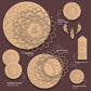 iCraft DIY Mandala Kit - Festive and Creative Home Decor - Mandala Art