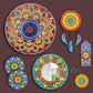 iCraft DIY Mandala Kit - Festive and Creative Home Decor - Mandala Art
