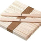 Wooden Wick Centering Sticks with Center Hole Pack of 50