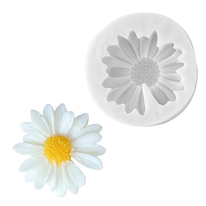 Daisy Flower Silicone Mould — for Resin, Wax & Clay