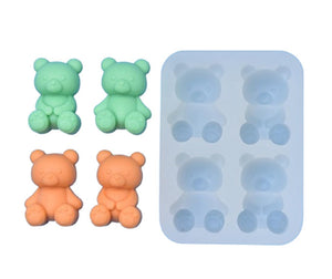 Teddy Bear Silicone Mould — for Resin, Wax & Clay