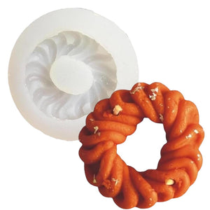 Imarti (Jalebi) Silicone Mould — for Resin, Wax & Clay