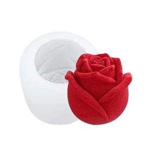Rose Bud Flower Silicone Mould — for Resin, Wax & Clay