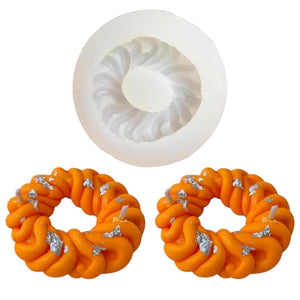 Imarti (Jalebi) Silicone Mould — for Resin, Wax & Clay