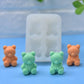 Teddy Bear Silicone Mould — for Resin, Wax & Clay