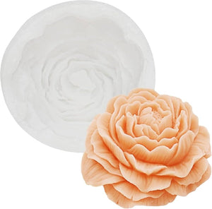 Big Peony Flower Silicone Mould — for Resin, Wax & Clay