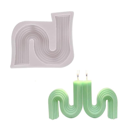 Z Shape Silicone Mould — for Resin, Wax & Clay