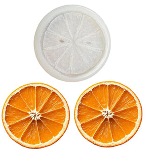 Orange Slice Full Big Silicone Mould — for Resin, Wax & Clay