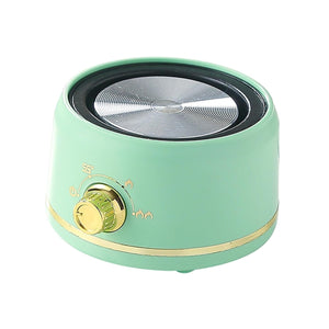 Mini Electric Candle Wax Melter (Mint Green) with Stainless-Steel Pouring Pot