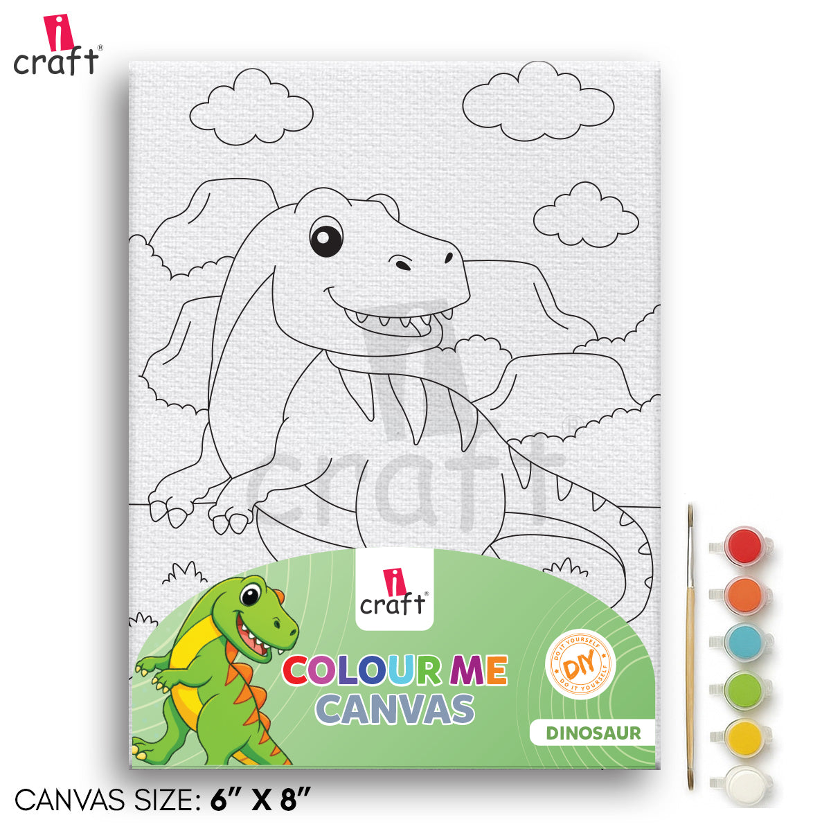 Colour Me Canvas size 6x8